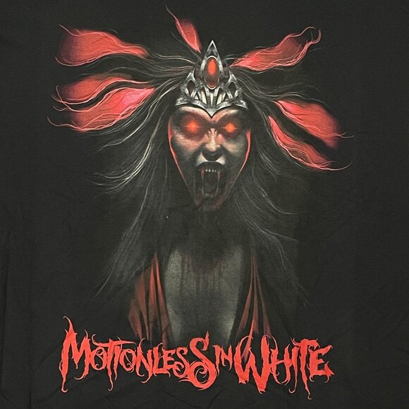 Motion is in White Rock band T-shirt, size 2XL - Picture 3 of 4